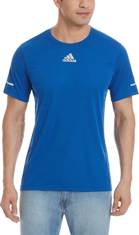 adidas t shirt herren blau|adidas t shirt herren baumwolle.